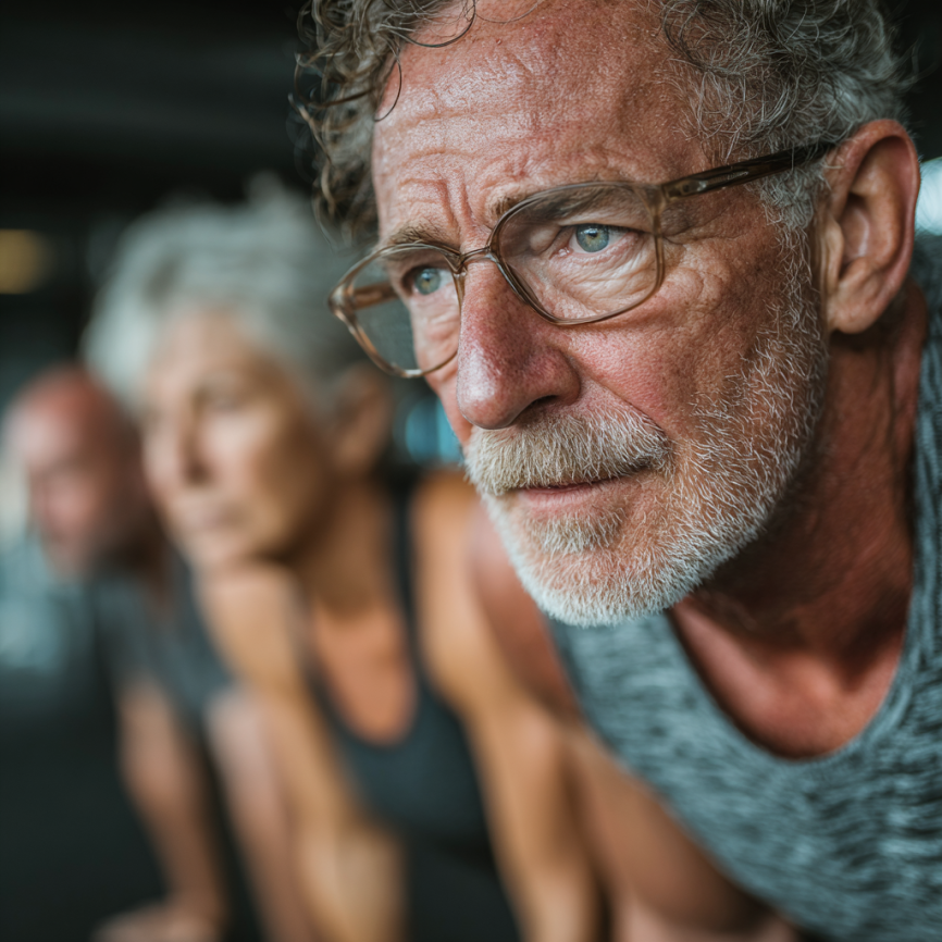 Групове заняття для людей похилого віку